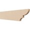 Ekena Millwork 2in. W x 8in. H x 32in. L Ridgewood Woodgrain TimberThane Rafter Tail, Primed Tan RFTUR02X08X32RIDRCPR - alternate 1
